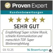 Rating seal from TerraSound